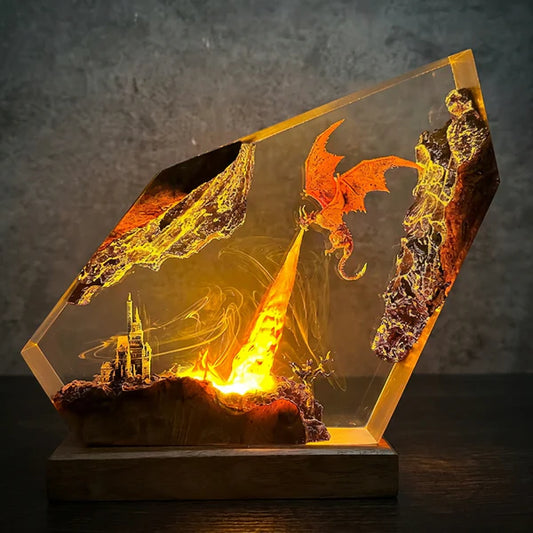 Wrath of the Dragon Lamp