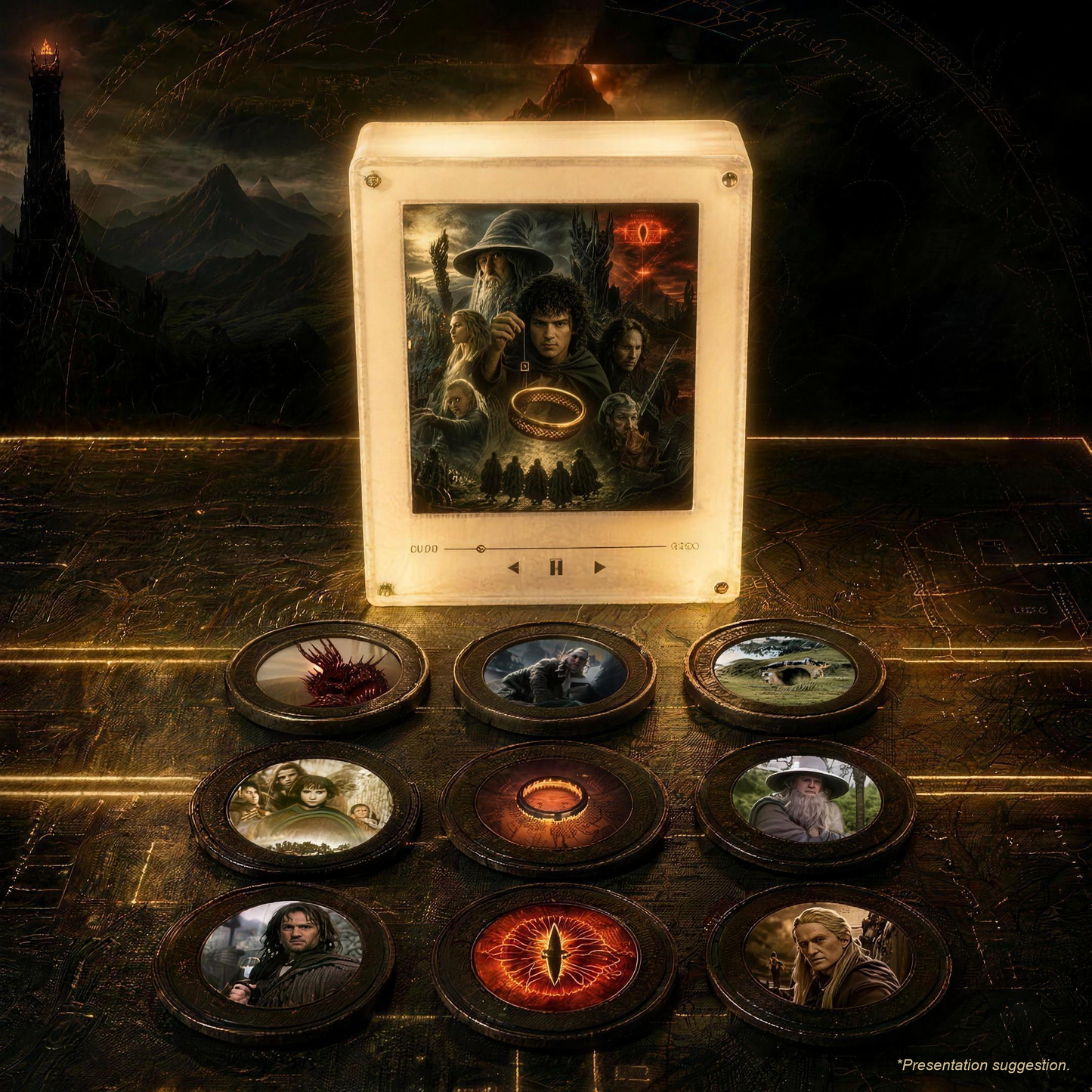 [PRE-ORDER] LOTR Magnetic Record Player