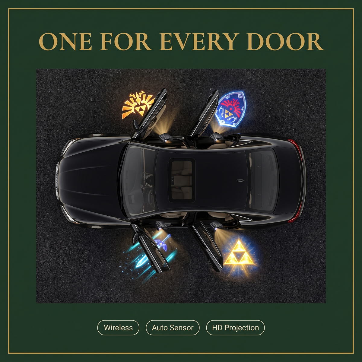 HYRULIGHT - Car Projector